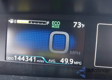 2018 Toyota Prius Two from USA, damaged, VIN JTDKBRFU2J3066356